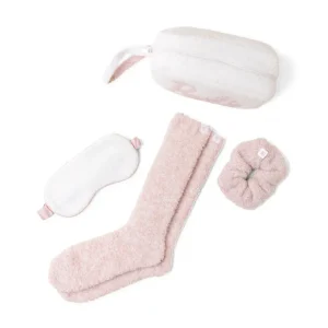 Barefoot Dreams CozyChic Barbie Eyemask, Scrunc hie, Sock Set - a world of fashionable women's clothing, including a wide selection of dresses and trendy accessories.> Hat