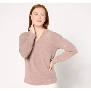 Barefoot Dreams CozyChic Lite Core Spun Pullover - a world of fashionable women's clothing, including a wide selection of dresses and trendy accessories.> Hat