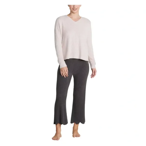 Shop All<Barefoot Dreams CozyChic Lite Diamond Pointelle Pullover - a world of fashionable women's clothing, including a wide selection of dresses and trendy accessories.