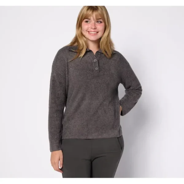 Shop All<Barefoot Dreams CozyChic Lite Pinched Seam Pullover - a world of fashionable women's clothing, including a wide selection of dresses and trendy accessories.