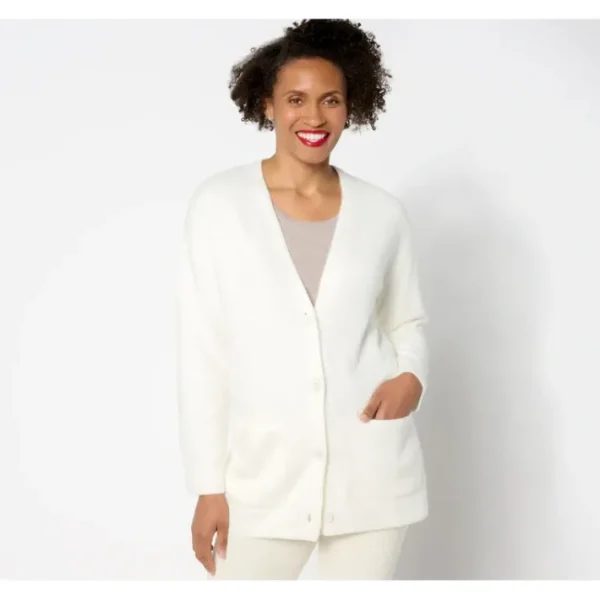 Shop All<Barefoot Dreams CozyChic Lite Ribbed Pocket Cardigan - a world of fashionable women's clothing, including a wide selection of dresses and trendy accessories.