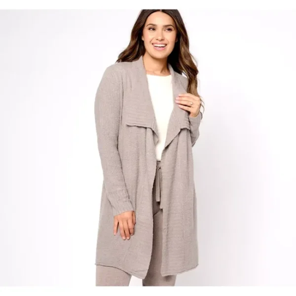 Shop All<Barefoot Dreams CozyChic Lite Ribbed Sleeve Cardigan - a world of fashionable women's clothing, including a wide selection of dresses and trendy accessories.