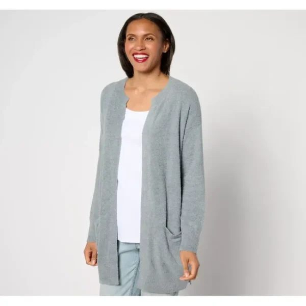 Shop All<Barefoot Dreams CozyChic Lite Side Zip Cardigan - a world of fashionable women's clothing, including a wide selection of dresses and trendy accessories.