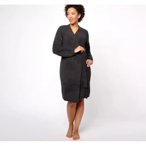 Barefoot Dreams CozyChic Side Tie Robe-igan - a world of fashionable women's clothing, including a wide selection of dresses and trendy accessories.> Hat