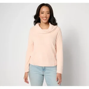 Barefoot Dreams CozyChic Ultra Lite Cowl Neck Pullover - a world of fashionable women's clothing, including a wide selection of dresses and trendy accessories.> Hat