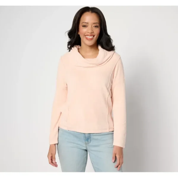 Barefoot Dreams CozyChic Ultra Lite Cowl Neck Pullover - a world of fashionable women's clothing, including a wide selection of dresses and trendy accessories.> Hat
