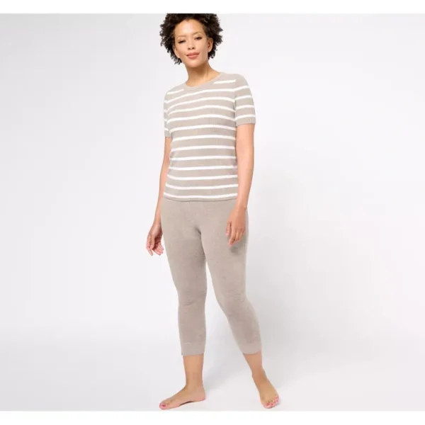 Barefoot Dreams CozyChic Ultra Lite Cropped Joggers Lounge Set - a world of fashionable women's clothing, including a wide selection of dresses and trendy accessories.> Hat