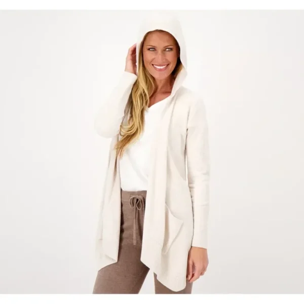 Barefoot Dreams CozyChic Ultra Lite Hooded Seashore Cardigan - a world of fashionable women's clothing, including a wide selection of dresses and trendy accessories.> Hat