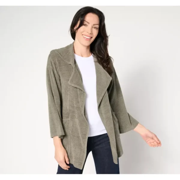 Barefoot Dreams CozyChic Ultra Lite Open Front Cardigan - a world of fashionable women's clothing, including a wide selection of dresses and trendy accessories.> Hat