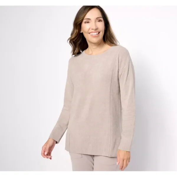 Shop All<Barefoot Dreams CozyChic Ultra Lite Raised Seam Tunic - a world of fashionable women's clothing, including a wide selection of dresses and trendy accessories.