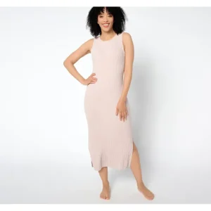 Dresses<Barefoot Dreams CozyChic Ultra Lite Ribbed Maxi Dress - a world of fashionable women's clothing, including a wide selection of dresses and trendy accessories.