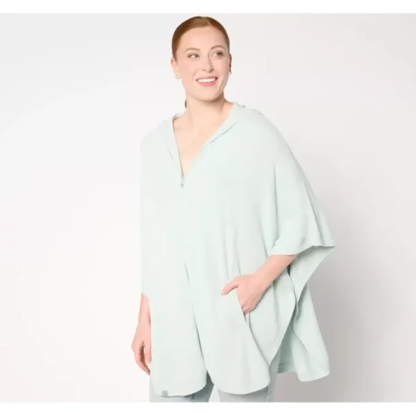Shop All<Barefoot Dreams CozyChic Ultra Lite Shirttail Poncho - a world of fashionable women's clothing, including a wide selection of dresses and trendy accessories.