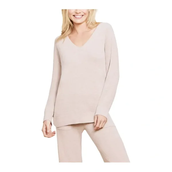 Shop All<Barefoot Dreams CozyChic Ultra Lite V-Neck Hi-Low Sweater - a world of fashionable women's clothing, including a wide selection of dresses and trendy accessories.
