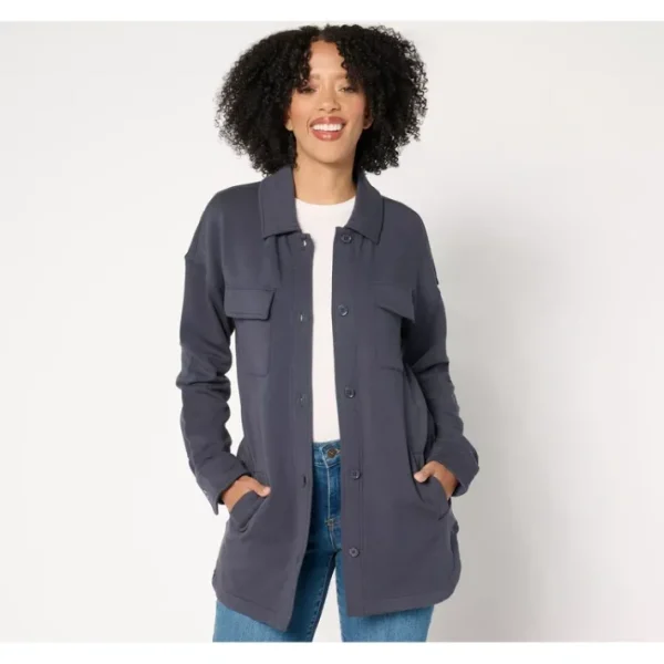 Shop All<Barefoot Dreams Malibu Brushed Luxe Lounge Jacket - a world of fashionable women's clothing, including a wide selection of dresses and trendy accessories.