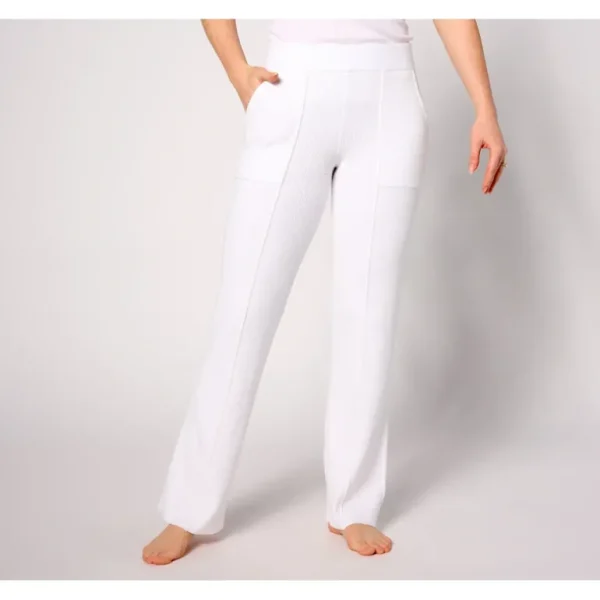 Barefoot Dreams Reg CozyChic Lite Ribbed Pintuck Pants - a world of fashionable women's clothing, including a wide selection of dresses and trendy accessories.> Dresses