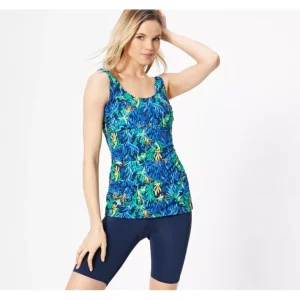 Fashion<Beach Bike Short Tankini Mastectomy Friendly - a world of fashionable women's clothing, including a wide selection of dresses and trendy accessories.