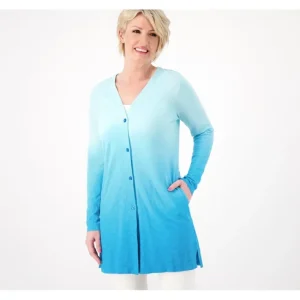 Fashion<Beach Dip Dye Knit Cardigan - a world of fashionable women's clothing, including a wide selection of dresses and trendy accessories.