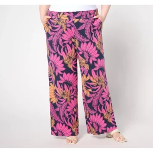 Beach Petite Jersey Full Length Wide-Leg Pant - a world of fashionable women's clothing, including a wide selection of dresses and trendy accessories.> Hat