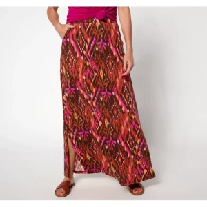 Beach Petite Jersey Knit Gauze Maxi Skirt - a world of fashionable women's clothing, including a wide selection of dresses and trendy accessories.> Hat