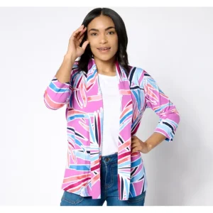 Beach Printed Jersey 3/4 Sleeve Cardigan - a world of fashionable women's clothing, including a wide selection of dresses and trendy accessories.> Hat