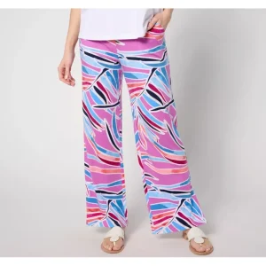 Beach Regular Printed Jersey Wide Leg Pant - a world of fashionable women's clothing, including a wide selection of dresses and trendy accessories.> Hat
