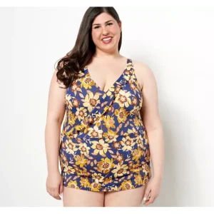 Dresses<Beach Ruffle Trim V-Neck Swim Dress - a world of fashionable women's clothing, including a wide selection of dresses and trendy accessories.