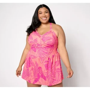 Dresses<Beach Sweetheart Neckline Swim Dress - a world of fashionable women's clothing, including a wide selection of dresses and trendy accessories.