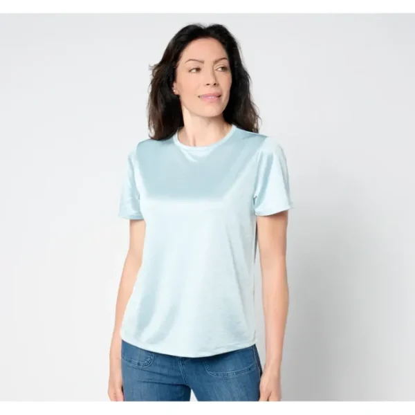 Shop All<BEAUTIFUL by Lawrence Zarian Knit Short Sleeve Top - a world of fashionable women's clothing, including a wide selection of dresses and trendy accessories.