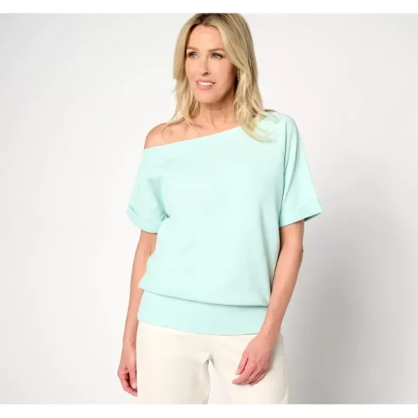 Shop All<BEAUTIFUL by Lawrence Zarian Off-Shoulder Pullover - a world of fashionable women's clothing, including a wide selection of dresses and trendy accessories.