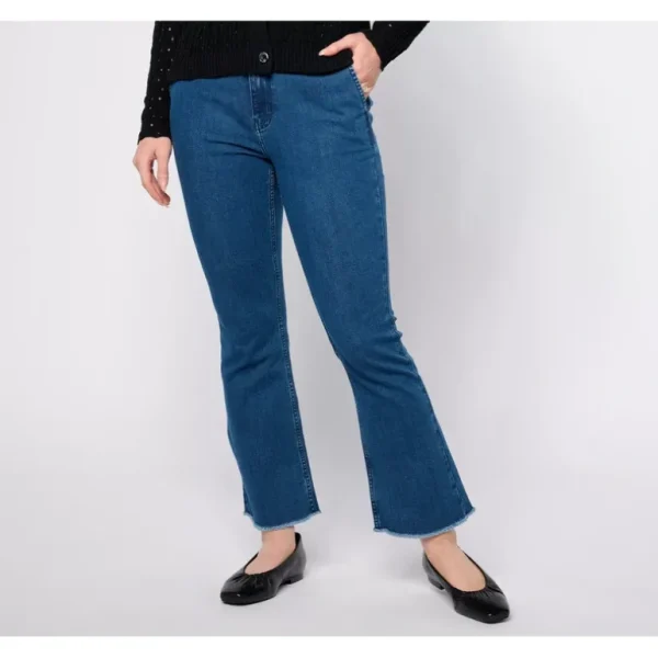 BEAUTIFUL by Lawrence Zarian Petite Ankle Frayed Hem Jean - a world of fashionable women's clothing, including a wide selection of dresses and trendy accessories.> Hat