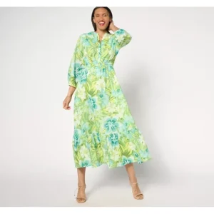 Dresses<BEAUTIFUL by Lawrence Zarian Petite Cotton Print Dress - a world of fashionable women's clothing, including a wide selection of dresses and trendy accessories.