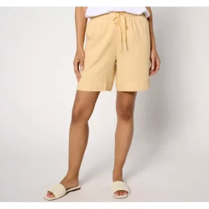 BEAUTIFUL by Lawrence Zarian Petite Linen Blend Short - a world of fashionable women's clothing, including a wide selection of dresses and trendy accessories.> Hat