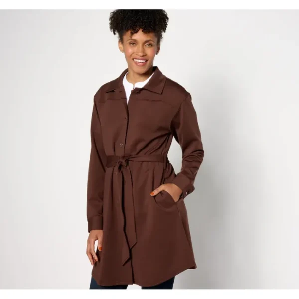 Dresses<BEAUTIFUL by Lawrence Zarian Petite Ponte Button-Front Jacket - a world of fashionable women's clothing, including a wide selection of dresses and trendy accessories.