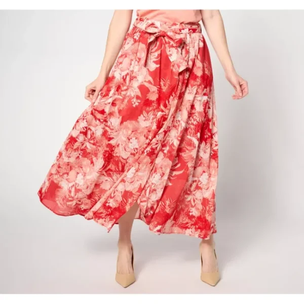 Shop All<BEAUTIFUL by Lawrence Zarian Petite Printed Midi Skirt - a world of fashionable women's clothing, including a wide selection of dresses and trendy accessories.