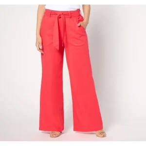 BEAUTIFUL by Lawrence Zarian Petite Stretch Linen Pant - a world of fashionable women's clothing, including a wide selection of dresses and trendy accessories.> Hat