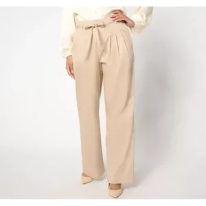Fashion<BEAUTIFUL by Lawrence Zarian Regular Stretch Cotton Sateen Trouser - a world of fashionable women's clothing, including a wide selection of dresses and trendy accessories.