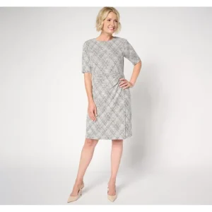 Dresses<BEAUTIFUL by Lawrence Zarian Regular Stretch Tweed Midi Dress - a world of fashionable women's clothing, including a wide selection of dresses and trendy accessories.