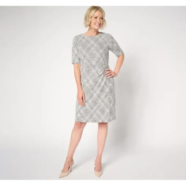 Dresses<BEAUTIFUL by Lawrence Zarian Regular Stretch Tweed Midi Dress - a world of fashionable women's clothing, including a wide selection of dresses and trendy accessories.