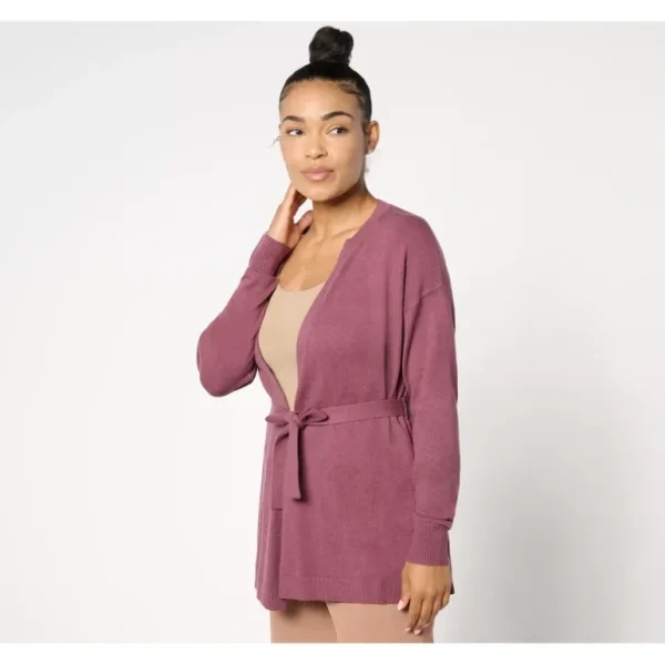 BEAUTIFUL by Lawrence Zarian Wrap Front Self Belted Sweater - a world of fashionable women's clothing, including a wide selection of dresses and trendy accessories.> Hat