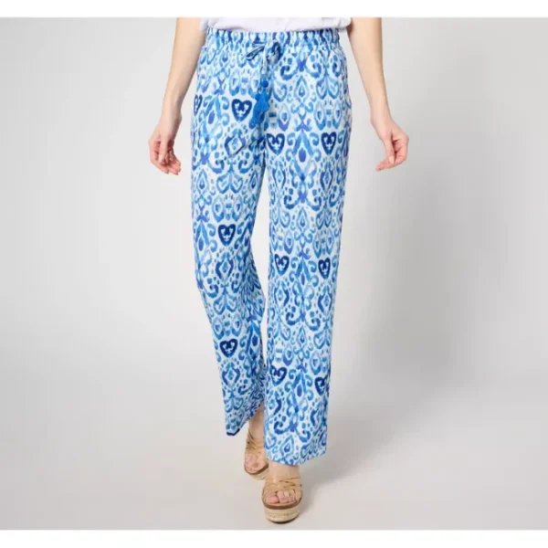 Shop All<Belle Beach by Kim Gravel Cabana Knit Santorini Beach Pant - a world of fashionable women's clothing, including a wide selection of dresses and trendy accessories.
