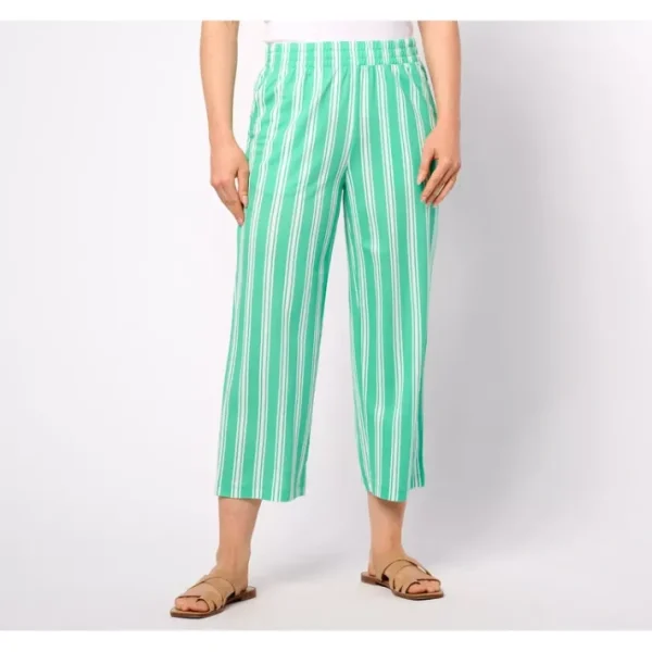 Shop All<Belle Beach by Kim Gravel Cabana Knit Seaside Stripe Pant - a world of fashionable women's clothing, including a wide selection of dresses and trendy accessories.
