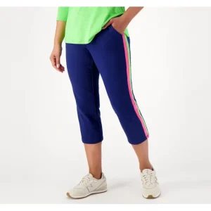 Belle Beach by Kim Gravel French Terry Crop Pant - a world of fashionable women's clothing, including a wide selection of dresses and trendy accessories.> Hat