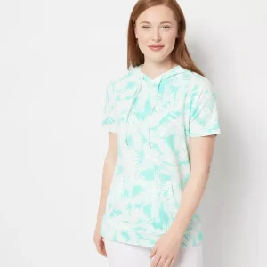 Belle Beach by Kim Gravel French Terry Short Sleeve Hoodie - a world of fashionable women's clothing, including a wide selection of dresses and trendy accessories.> Hat
