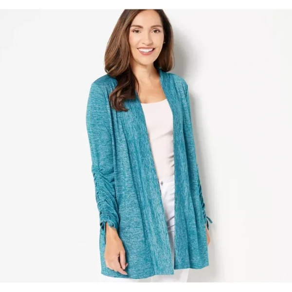 Shop All<Belle Beach by Kim Gravel Open Front Cardigan - a world of fashionable women's clothing, including a wide selection of dresses and trendy accessories.