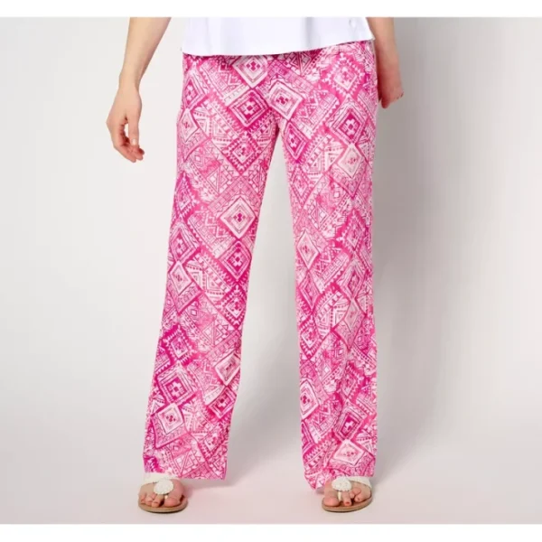 Shop All<Belle Beach by Kim Gravel Regular Cabana Knit Tahiti Pant - a world of fashionable women's clothing, including a wide selection of dresses and trendy accessories.