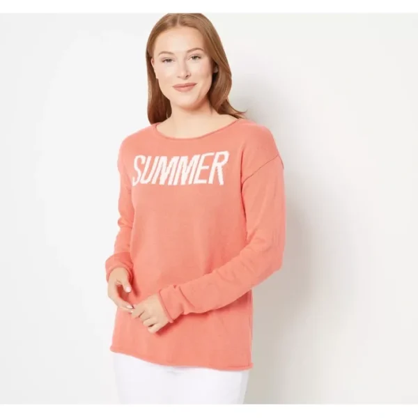 Shop All<Belle Beach by Kim Gravel Seaside Beach Sweater - a world of fashionable women's clothing, including a wide selection of dresses and trendy accessories.