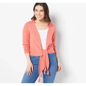 Belle Beach by Kim Gravel Sweater Shrug with Tassels - a world of fashionable women's clothing, including a wide selection of dresses and trendy accessories.> Dresses