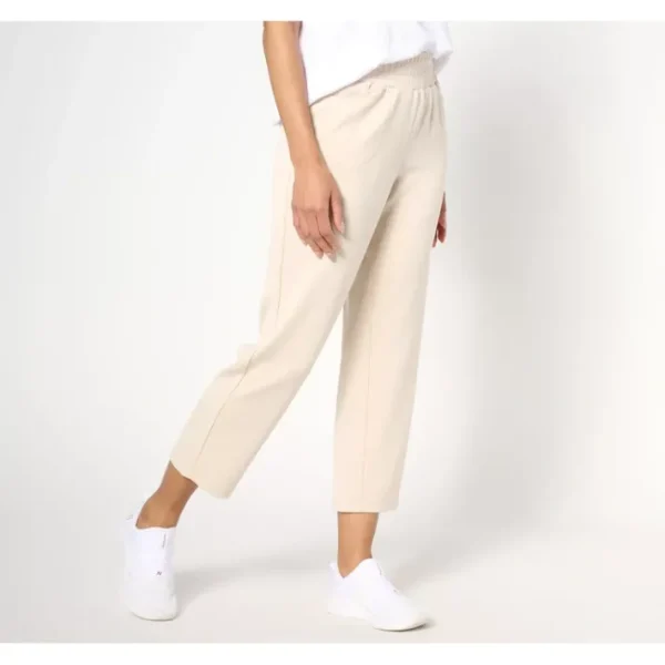 Shop All<Belle Body by Kim Gravel Petite ScubaLuxe Crop Pant - a world of fashionable women's clothing, including a wide selection of dresses and trendy accessories.