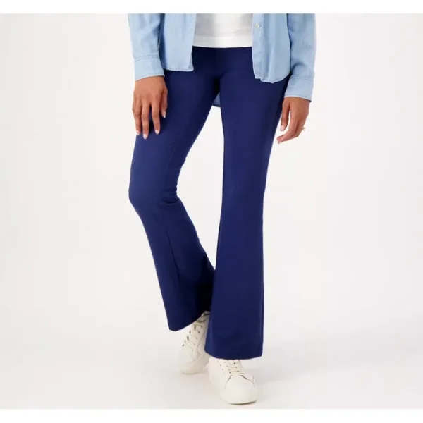 Belle Body by Kim Gravel Regular Athletic Flare Pants - a world of fashionable women's clothing, including a wide selection of dresses and trendy accessories.> Hat