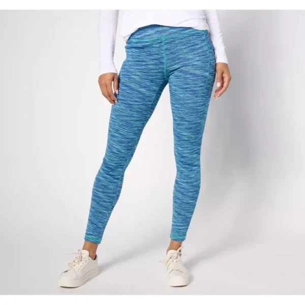 Shop All<Belle Body by Kim Gravel Regular Rainbow Space Dye Legging - a world of fashionable women's clothing, including a wide selection of dresses and trendy accessories.